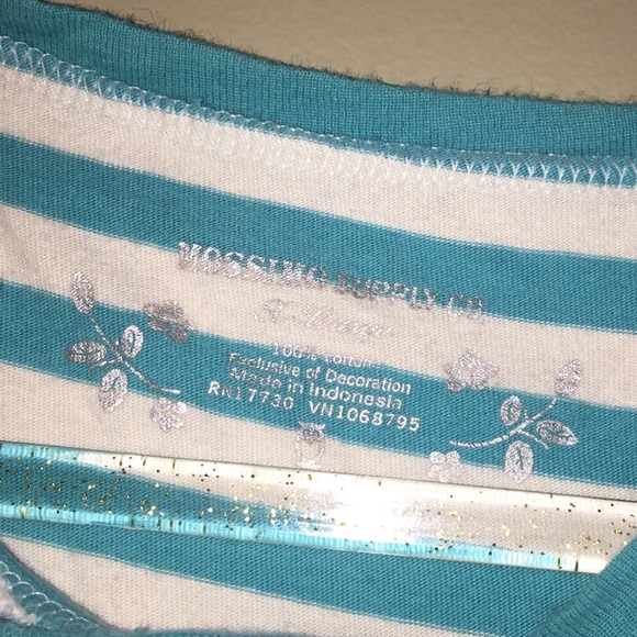 🛍💖Mossimo Supply Co. Striped Graphic Tee💖 - Picture 3 of 4